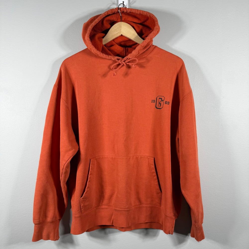 Gap 1969 Logo Hoodie Orange Small
